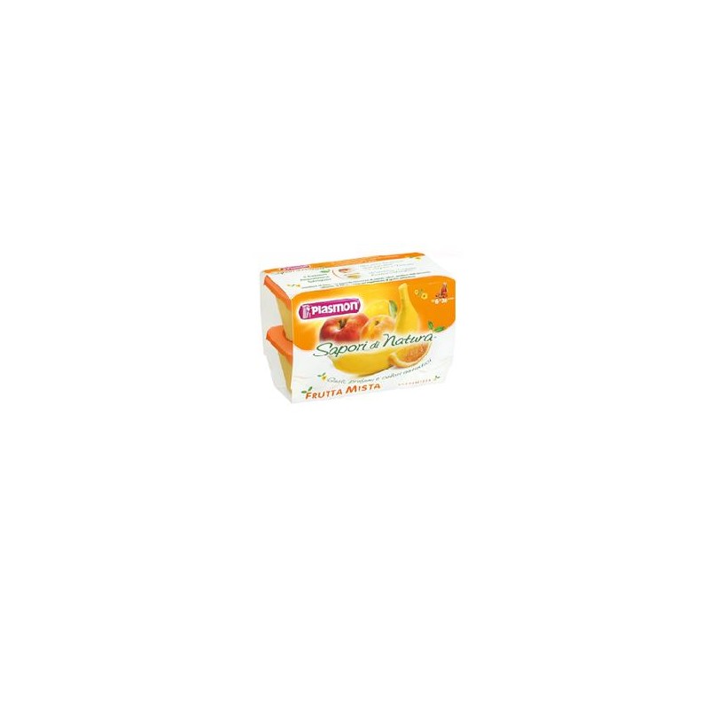 Plasmon Sapori Di Natura Omogeneizzato Frutta Mista 100 G X 4 Pezzi