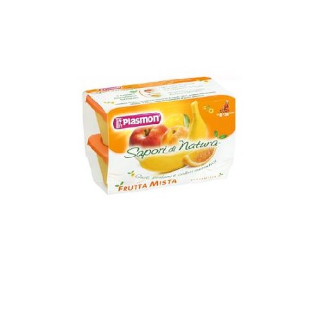 Plasmon Sapori Di Natura Omogeneizzato Frutta Mista 100 G X 4 Pezzi