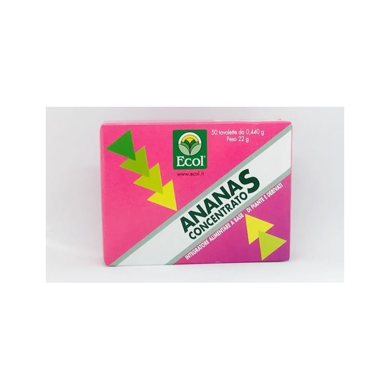 Ecol Ananas Concentrato 50 Tavolette