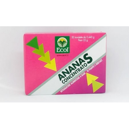 Ecol Ananas Concentrato 50 Tavolette