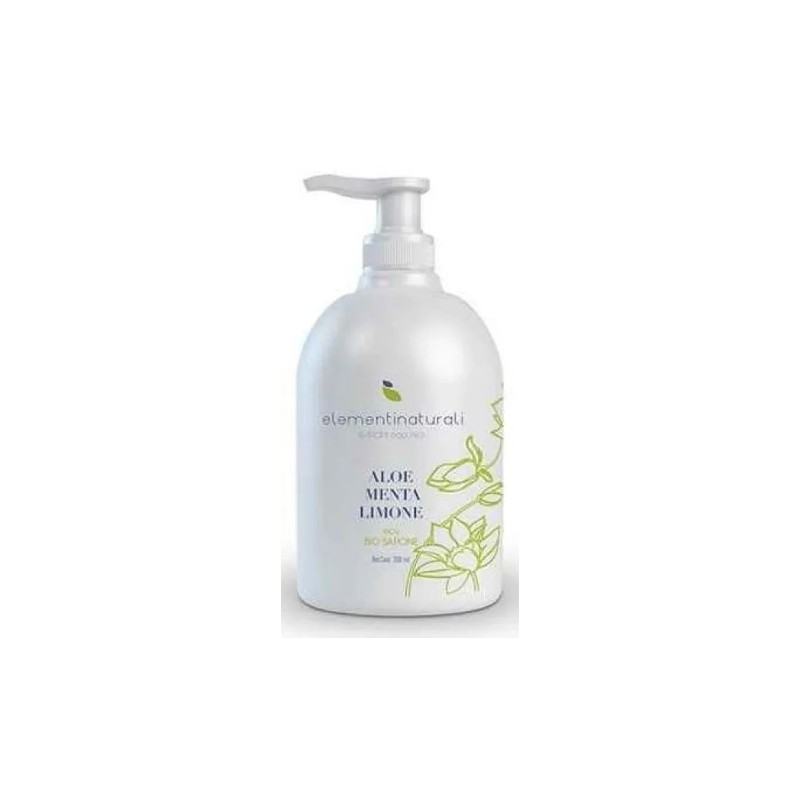 Oti Elementiessenziali Sapone Eco Bio Aloe Menta Limone 300ml