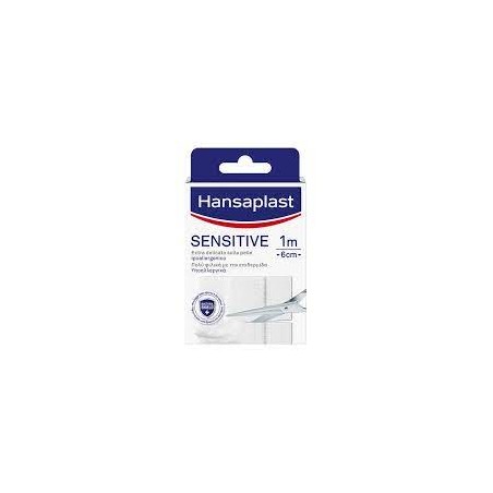 Beiersdorf Hansaplast Striscia Sensitive Pretagliata 1x6cm 10 Pezzi