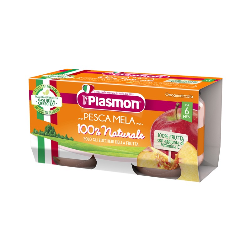 Plasmon Omogeneizzato Pesca 2 X 104 G