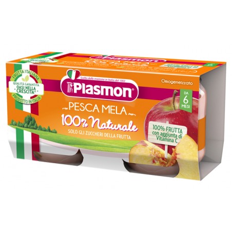 Plasmon Omogeneizzato Pesca 2 X 104 G