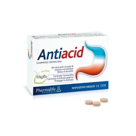 Pharmalife Research Antiacid 30 Compresse Orosolubili