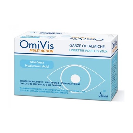 Omisan Farmaceutici Garze Oftalmiche Omivis 20 Pezzi