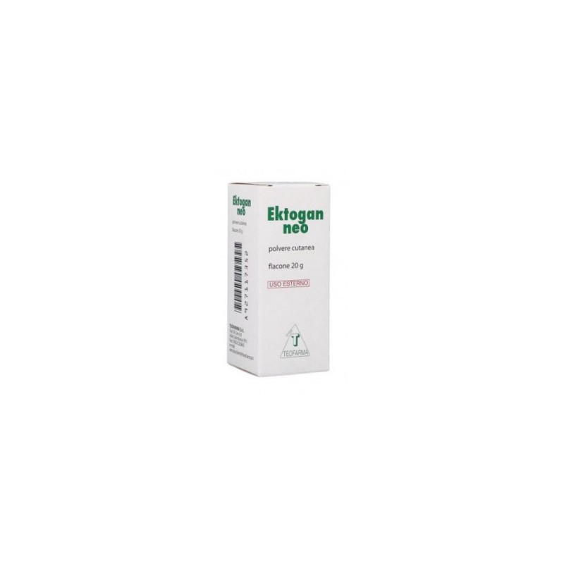 Teofarma Ektogan Neo Polvere Dermoprotettiva Antimicrobica 20 G