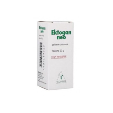 Teofarma Ektogan Neo Polvere Dermoprotettiva Antimicrobica 20 G