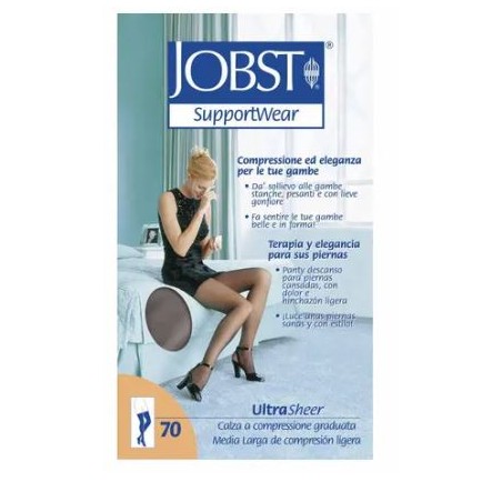 Essity Italy Calza Compressiva Jobst Ultrasheer Microfibra 10-15mmhg Collant Natural 2