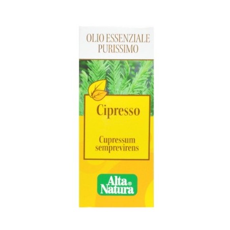 Alta Natura Essentia Cipresso Olio Essenziale Purissimo 10 Ml