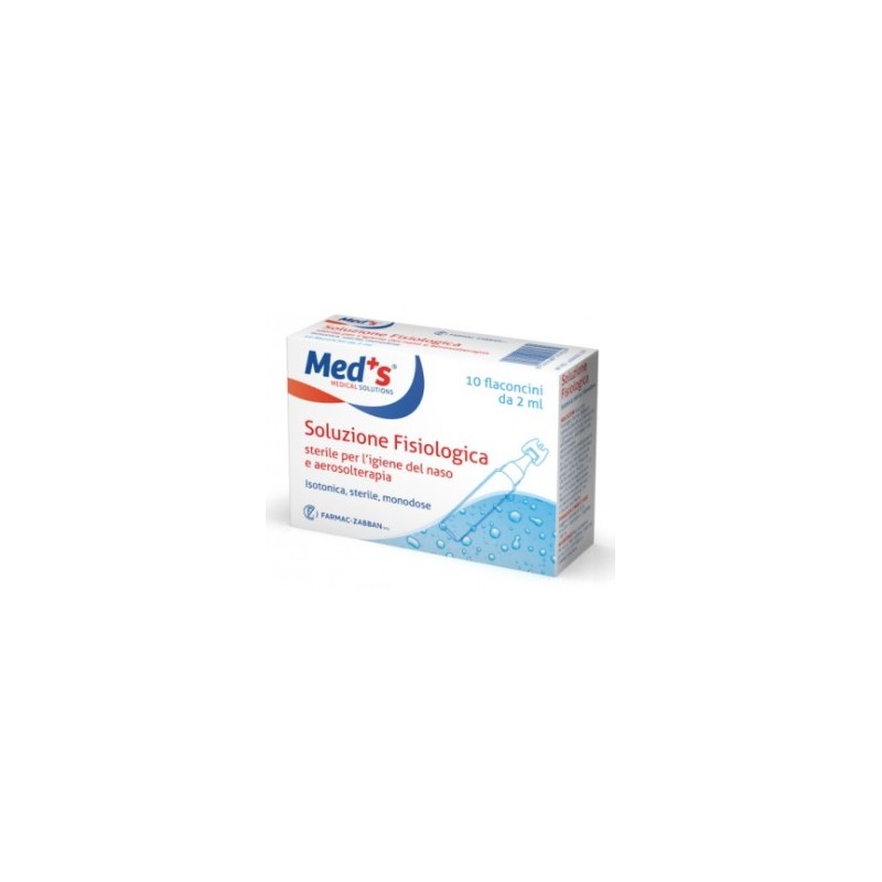 Farmac-zabban Soluzione Fisiologica Meds Sterile Astx10 Fl 2ml