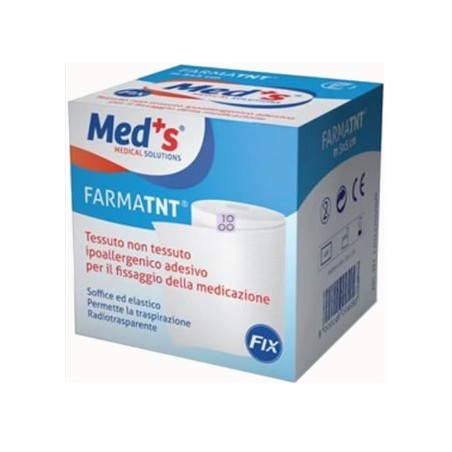 Farmac-zabban Cerotto Meds Farmatessuto Non Tessuto Tessuto Non Tessuto Fix Ipoallergenico Adesivo 500x10 Cm