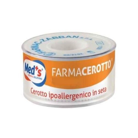 Farmac-zabban Cerotto Meds Ipoallergenico Seta 500x1,25 Cm