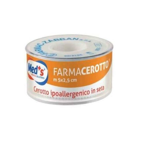 Farmac-zabban Cerotto Meds Ipoallergenico Trasparente 500x5 Cm