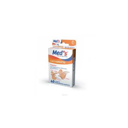 Farmac-zabban Cerotto Meds Strip Polietilene Ipoallergenico Assortiti 20 Pezzi