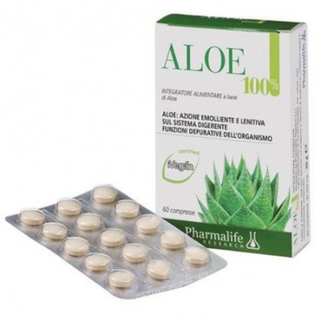 Pharmalife Research Aloe 100% Integratore Alimentare 60 Compresse