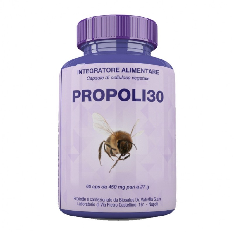 Biosalus Di Vatrella A. Propoli30 60 Capsule 27 Grammi