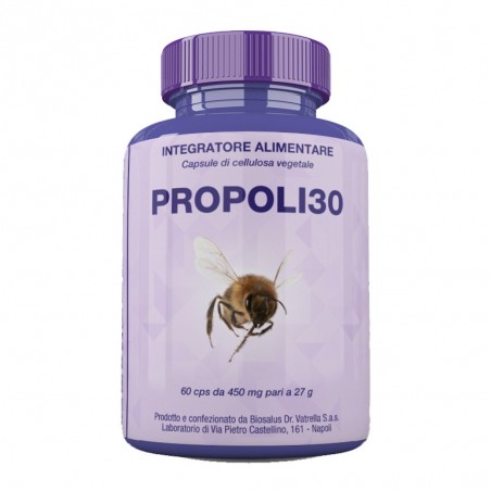 Biosalus Di Vatrella A. Propoli30 60 Capsule 27 Grammi