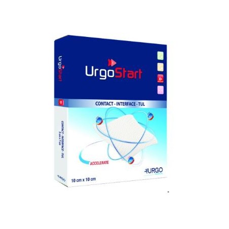 Urgo Medical Italia Medicazione Non Aderente Urgostart Contact 10x10cm 10 Pezzi