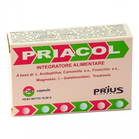 Prius Pharma Priacol 30 Capsule Due Blister Da 15 Capsule