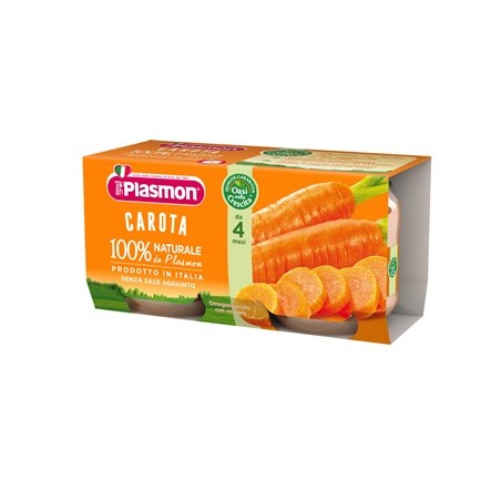 Plasmon Omogeneizzato Carota 2 X 80 G