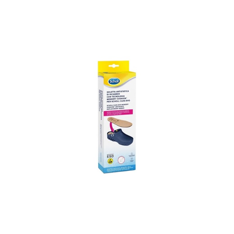 Scholl Clog Evo Mem Cus Uni Tau 40-41