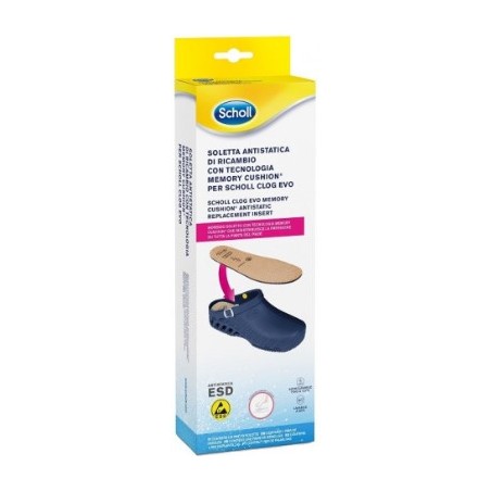 Scholl Clog Evo Mem Cus Uni Tau 40-41