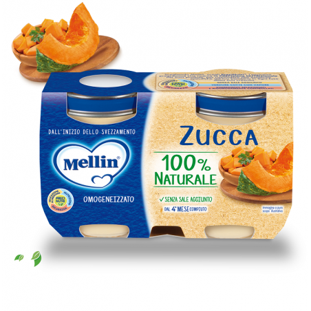 Danone Nutricia Soc. Ben. Omogeneizzato Zucca 2 X 125 G