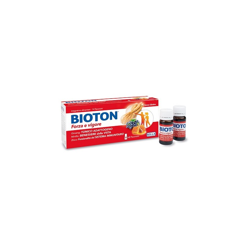 Sella Bioton Ginseng Forza Vig 14 Flaconcini