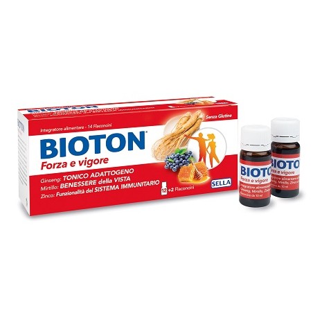 Sella Bioton Ginseng Forza Vig 14 Flaconcini