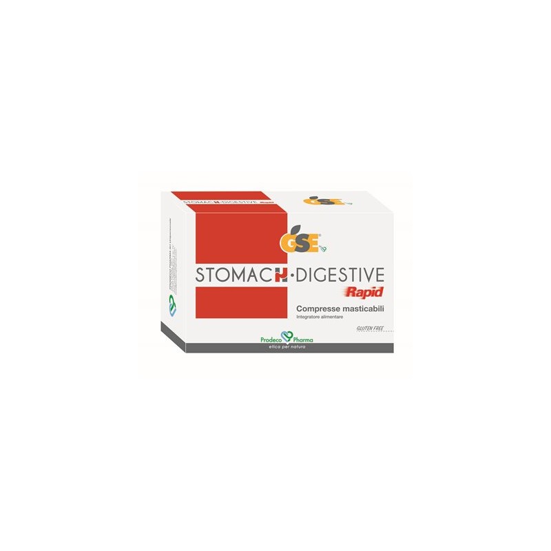 Prodeco Pharma Gse Stomach Digestive Rapid 24 Compresse Masticabili