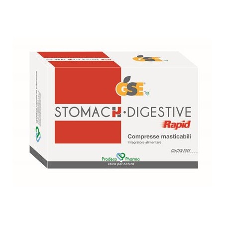 Prodeco Pharma Gse Stomach Digestive Rapid 24 Compresse Masticabili