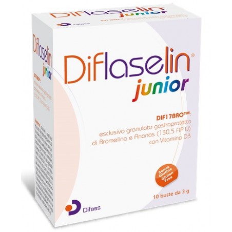 Difass International Diflaselin Junior 10 Buste X 3 G