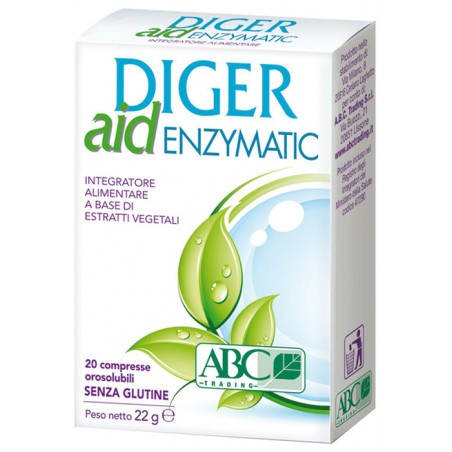 A. B. C. Trading Diger Aid Enzymatic 20 Compresse