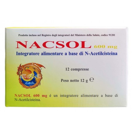 S. G. A. Lab. Nacsol 12 Compresse