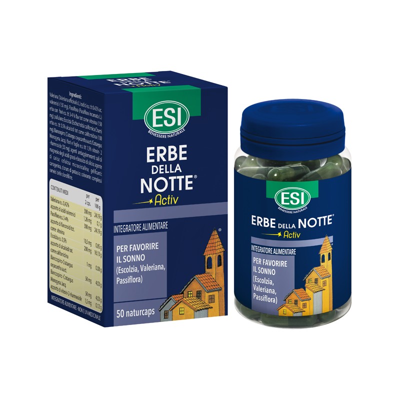 Esi Erbe Della Notte Activ 50 Capsule