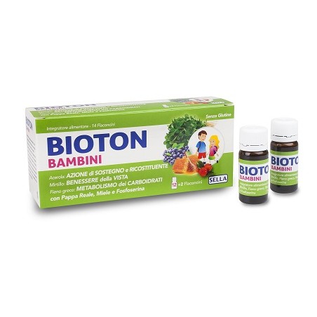 Sella Bioton Bambini Nuovo 14 Flaconcini