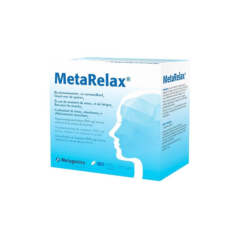 Metagenics Belgium Bvba Metarelax 180 Compresse