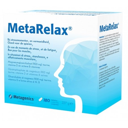 Metagenics Belgium Bvba Metarelax 180 Compresse