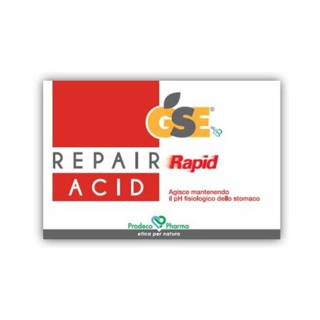 Prodeco Pharma Gse Repair Rapid Acid 36 Compresse