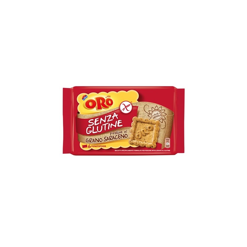 Mondelez Italia Oro Saiwa Senza Glutine Grano Saraceno 6 X 40 G