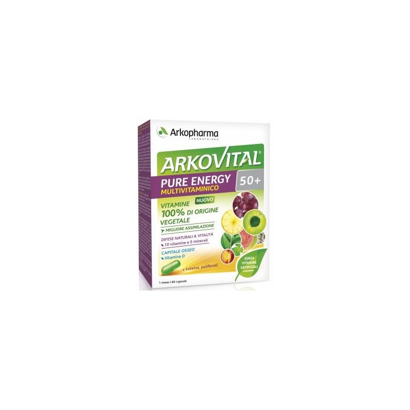 Arkofarm Arkovital Pure Energy 50+ 60 Capsule