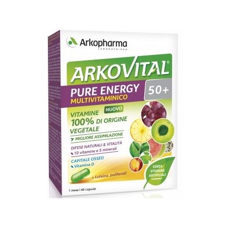 Arkofarm Arkovital Pure Energy 50+ 60 Capsule