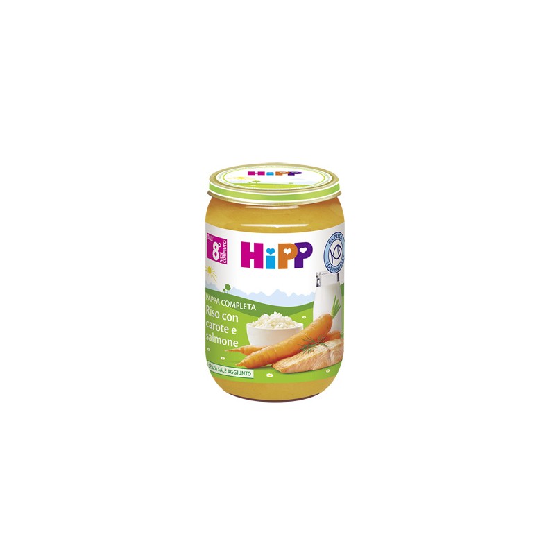 Hipp Italia Hipp Pappa Pronta Riso Carote Salmone 220 G