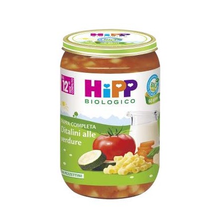 Hipp Italia Hipp Bio Ditalini Alle Verdure 250 G