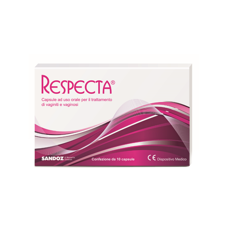 Sandoz Respecta 10 Capsule Ad Uso Orale Per Vaginiti E Vaginosi