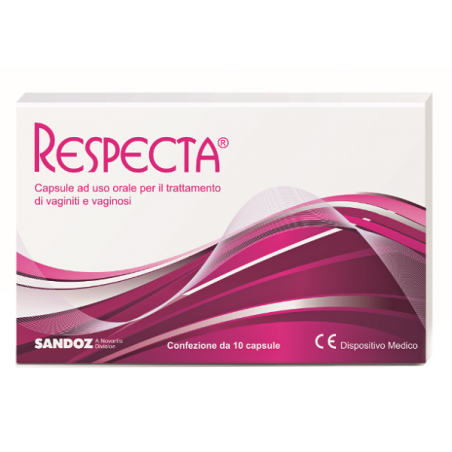 Sandoz Respecta 10 Capsule Ad Uso Orale Per Vaginiti E Vaginosi