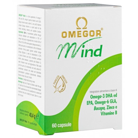 U. G. A. Nutraceuticals Omegor Mind 60 Capsule Molli