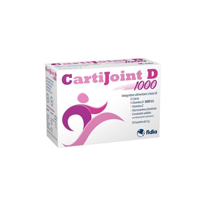 Fidia Farmaceutici Cartijoint D 1000 20 Bustine 5 G