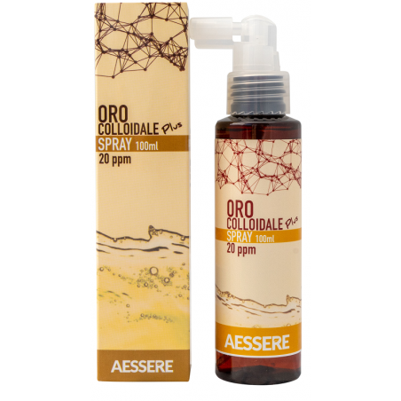 Aessere Oro Colloidale Plus Spray 20ppm 100 Ml